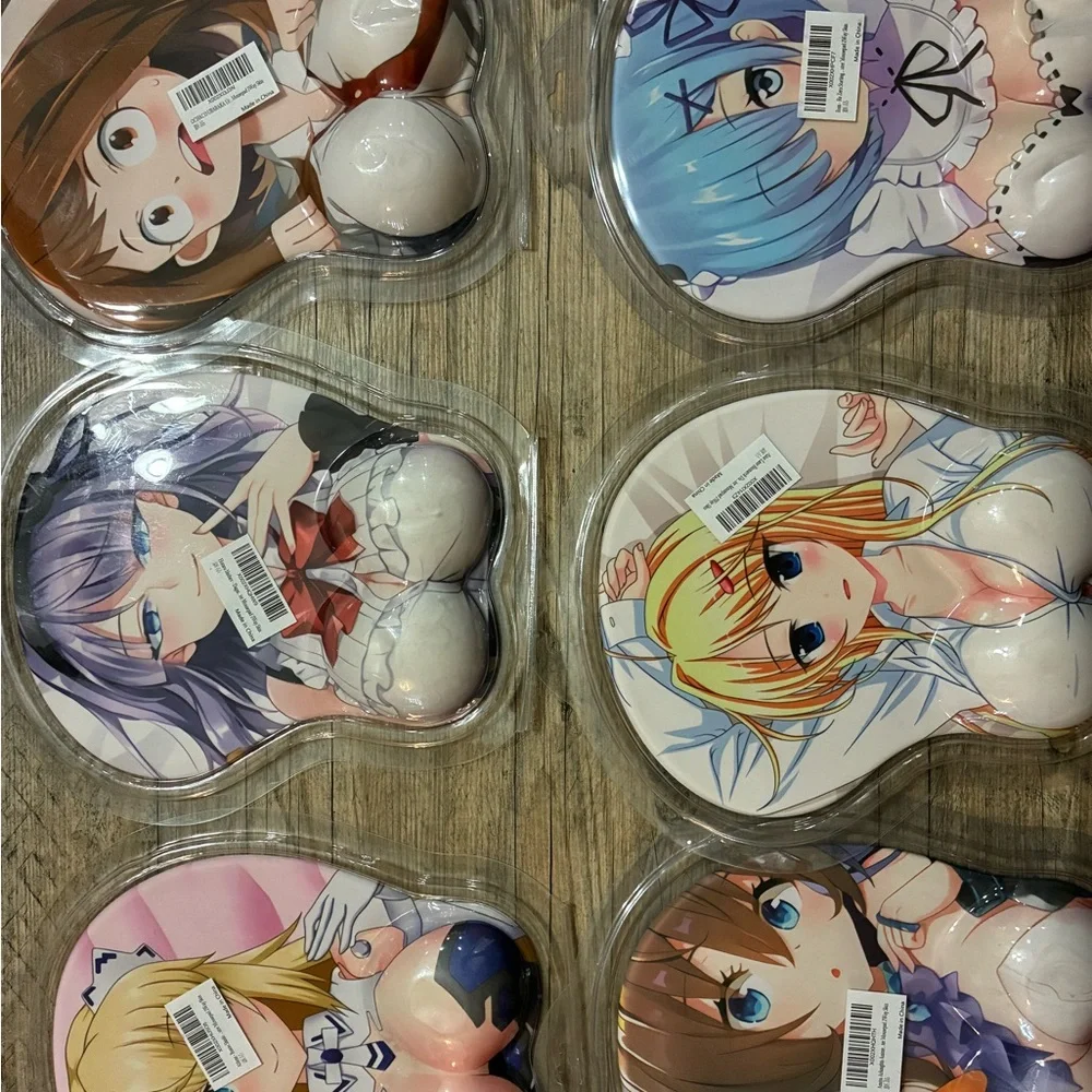 Anime Character Ergonomic Mouse Pad